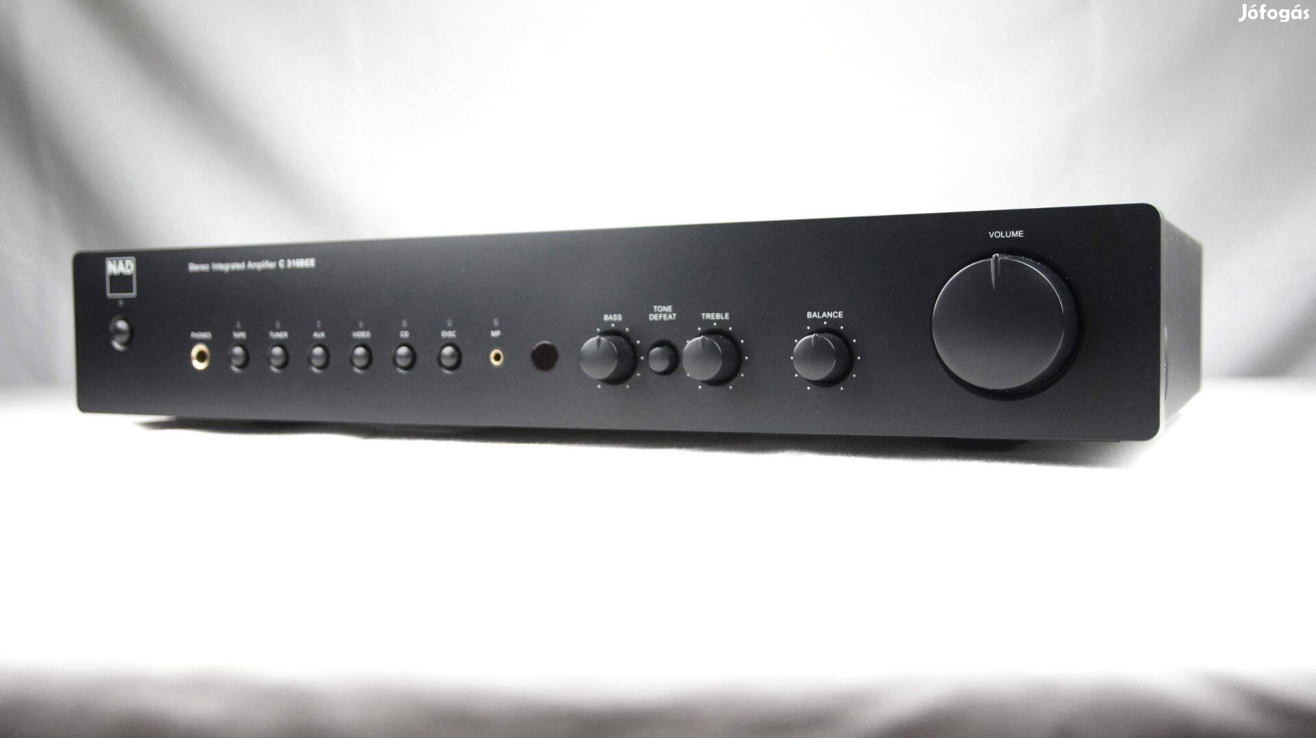 NAD C316BEE integrált sztereó erősítő - fekete
