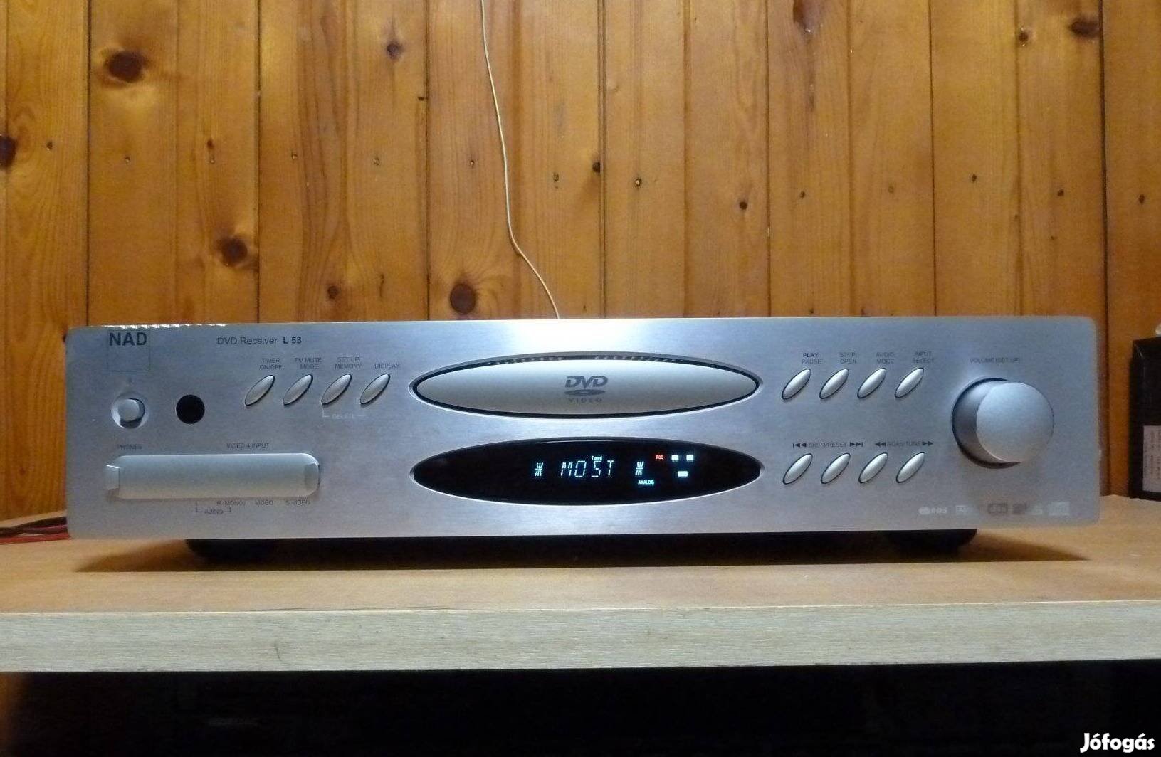 NAD L53 Sztereó erősítő CD Receiver RDS Tuner