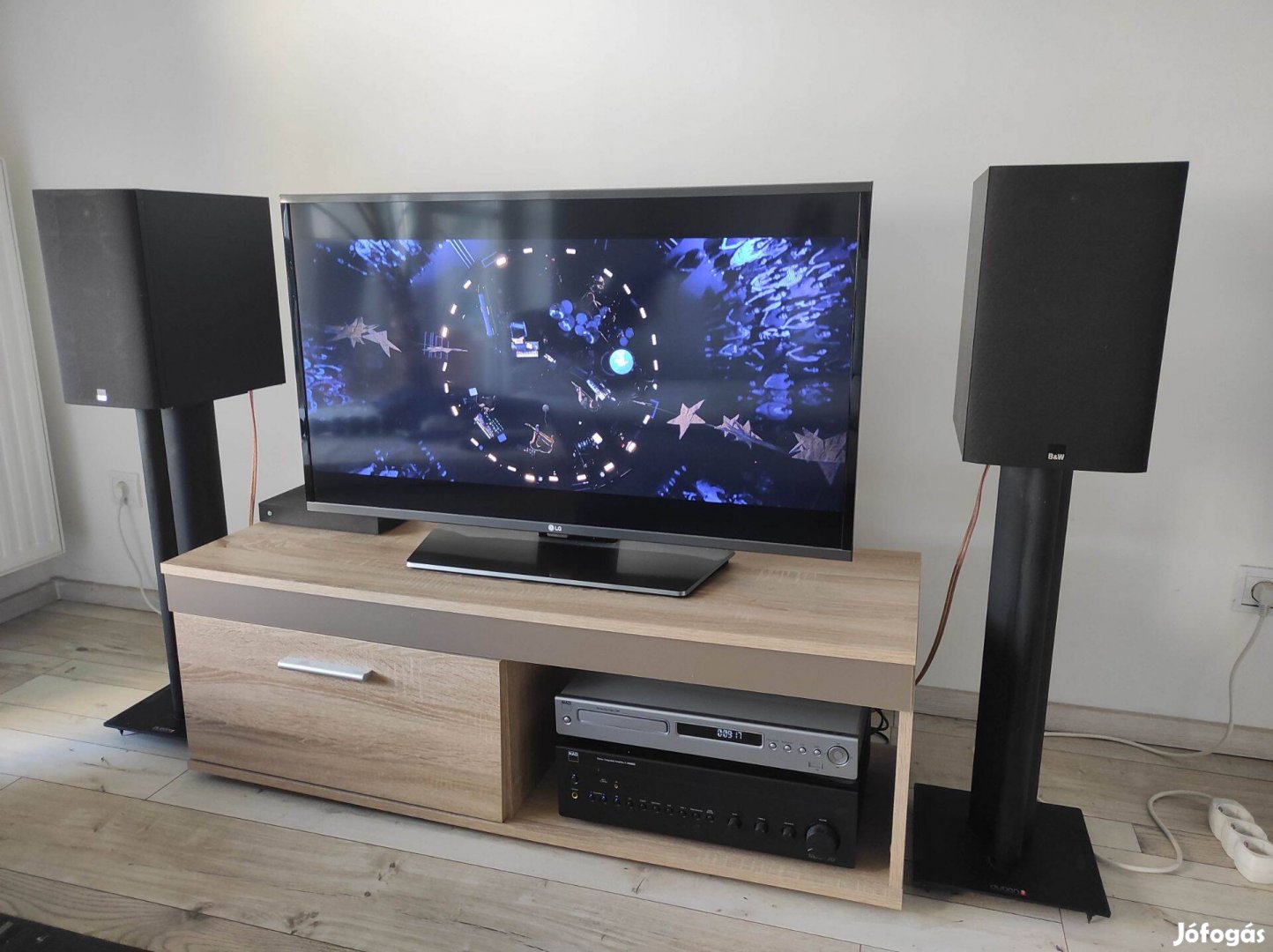 NAD Lejátszó és erősítő + Bowers&Wilkins hangfalak