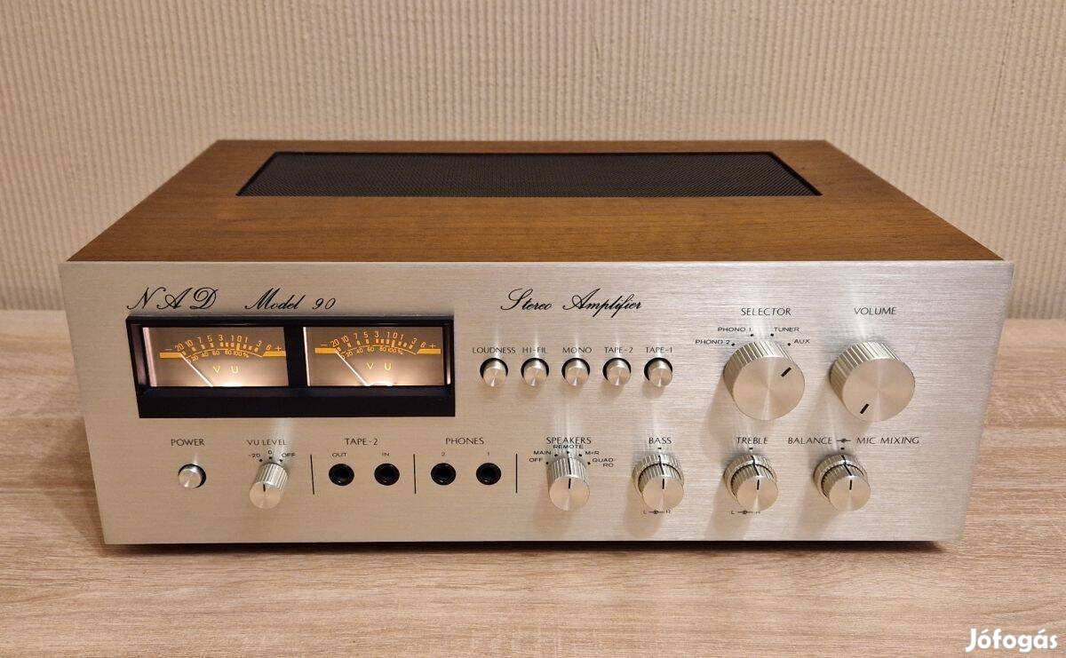 NAD Model 90 sztereó vintage erősítő