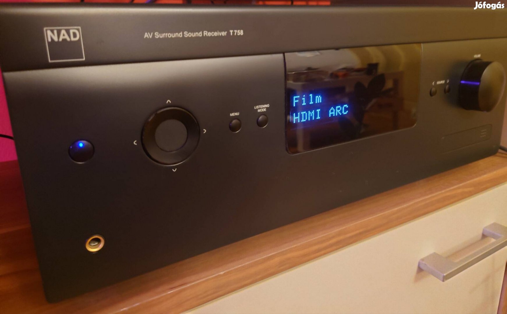 NAD T758 V3i Dolby Atmos házimozi erősítő sokfelé járok 