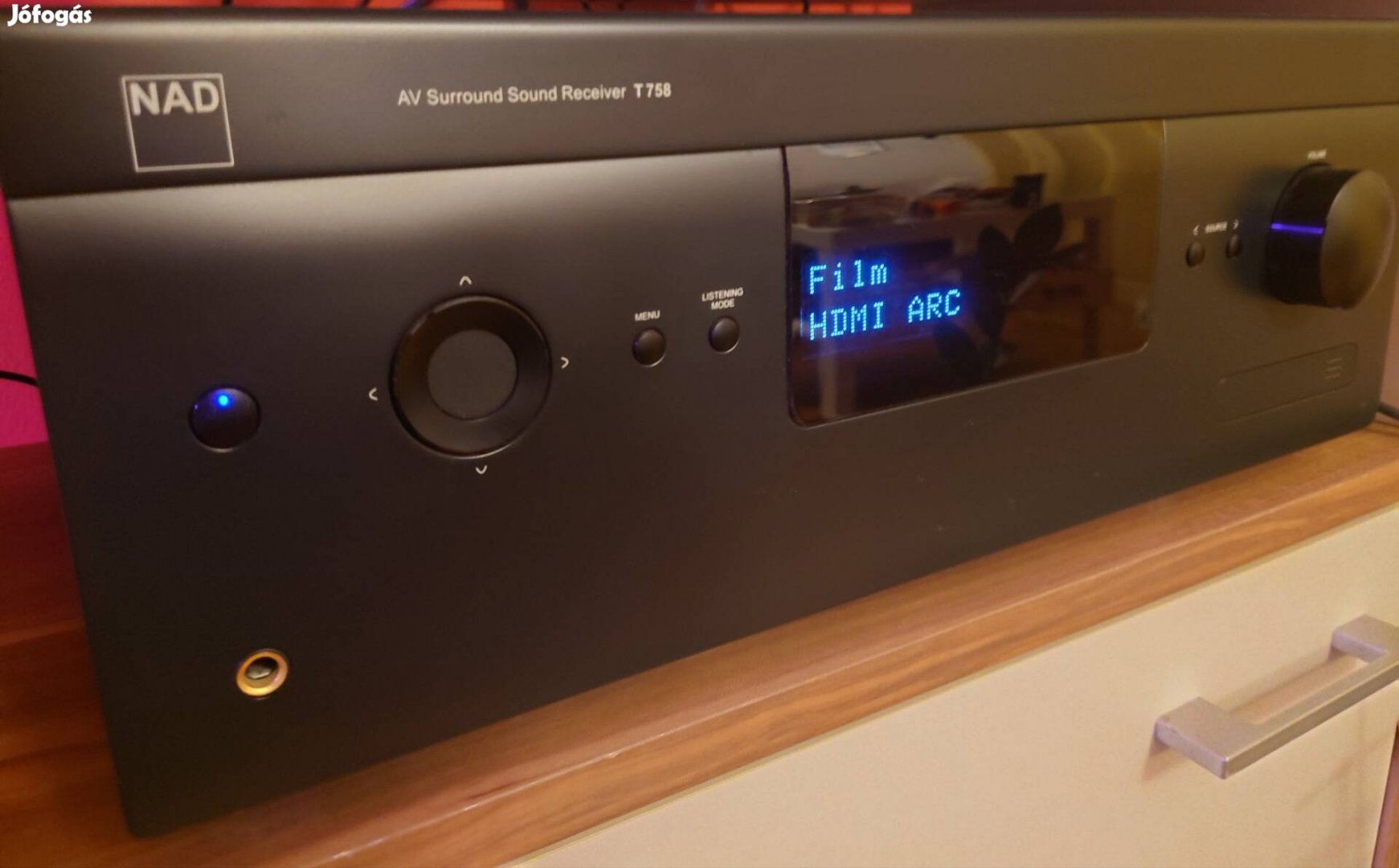 NAD T758 V3i Dolby Atmos házimozi erősítő sokfelé járok 