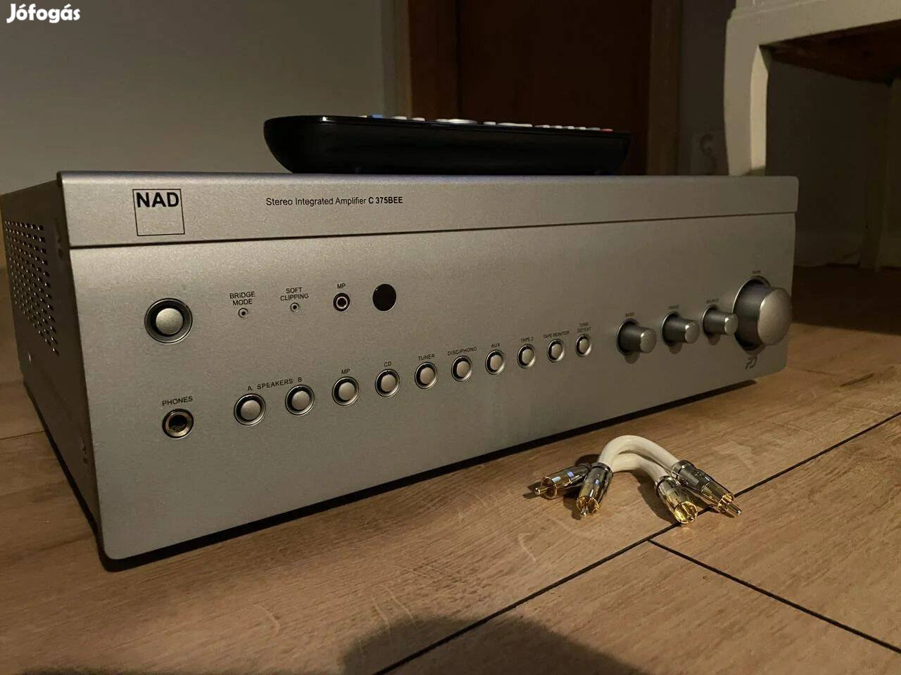 NAD c375bee integrált sztereo erősítő DAC modullal