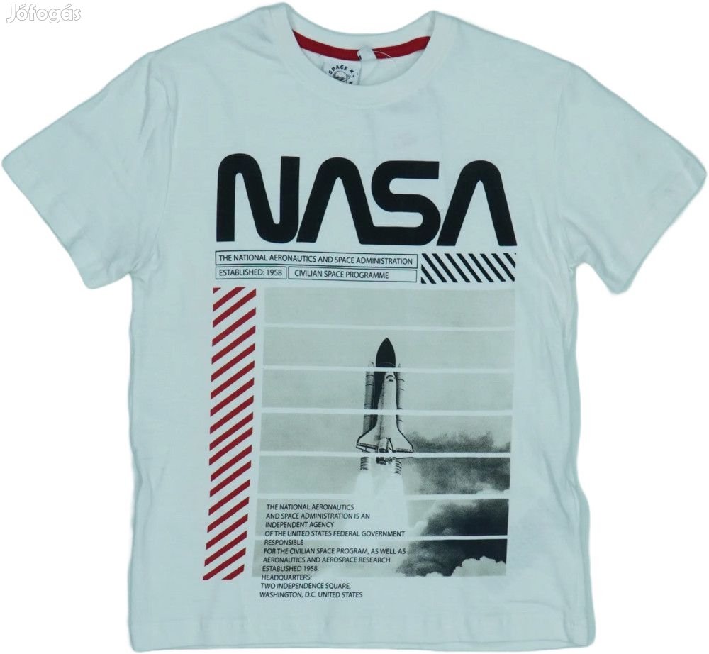 NASA Új (címkés) Fiú Póló (Méret: 128)