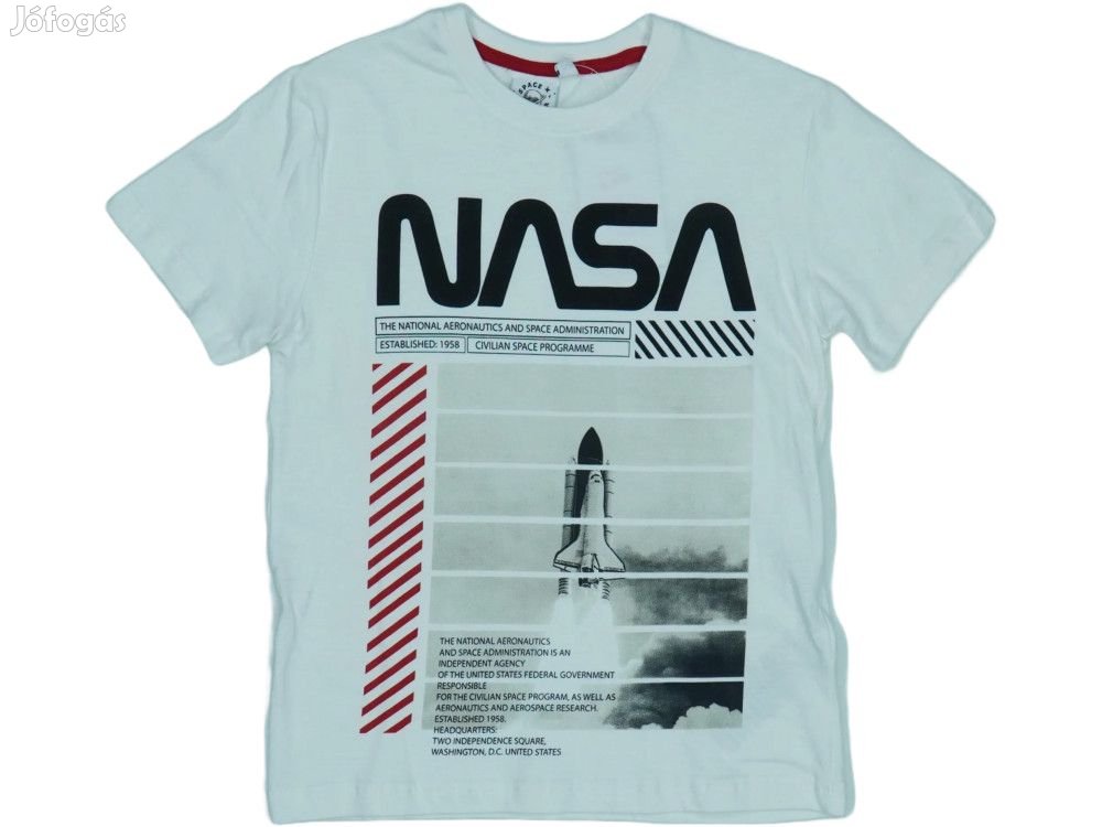 NASA Új (címkés) Fiú Póló (Méret: 128)