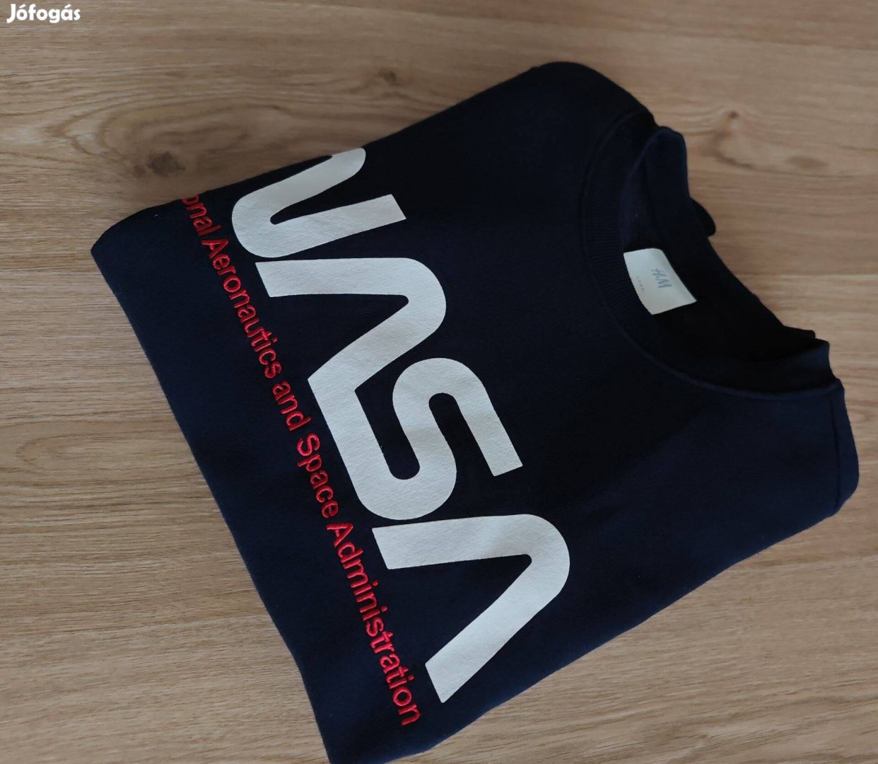 NASA pamut férfi designer pulóver