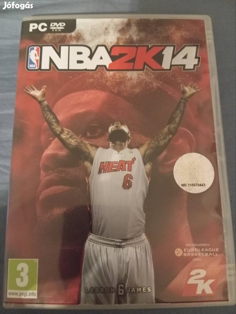 NBA2K14 PC dvd játék 