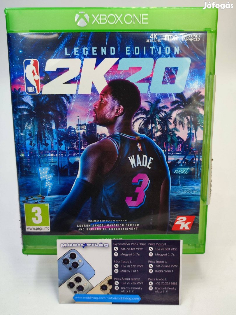 NBA 2K20 Legend Edition Xbox One Garanciával #konzl1001