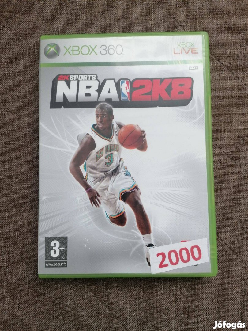 NBA 2K8 Xbox 360 játék eladó! 2X08 2008