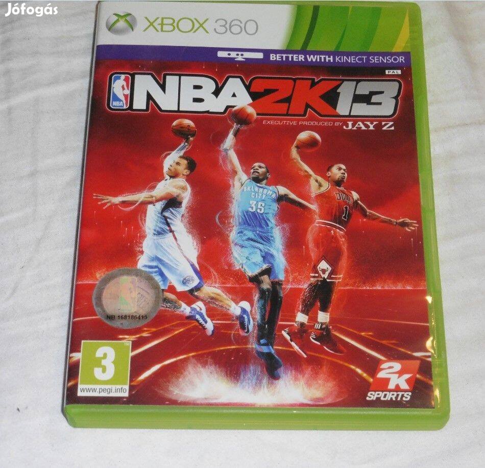 NBA 2k13 kinect re is Gyári Xbox 360 Játék Akár Féláron