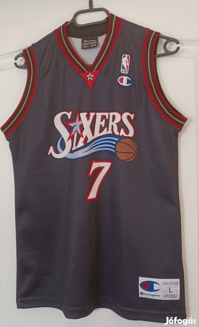 NBA Champion 76ers Sixers Andre Miller gyerek kosárlabda mez