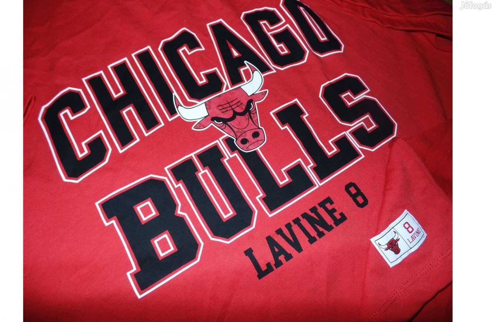 NBA Chicago Bulls Zach Lavine póló, mez