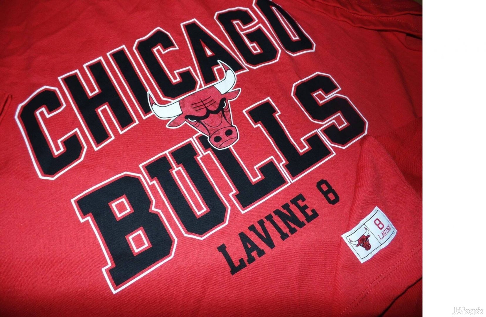 NBA Chicago Bulls Zach Lavine póló, mez