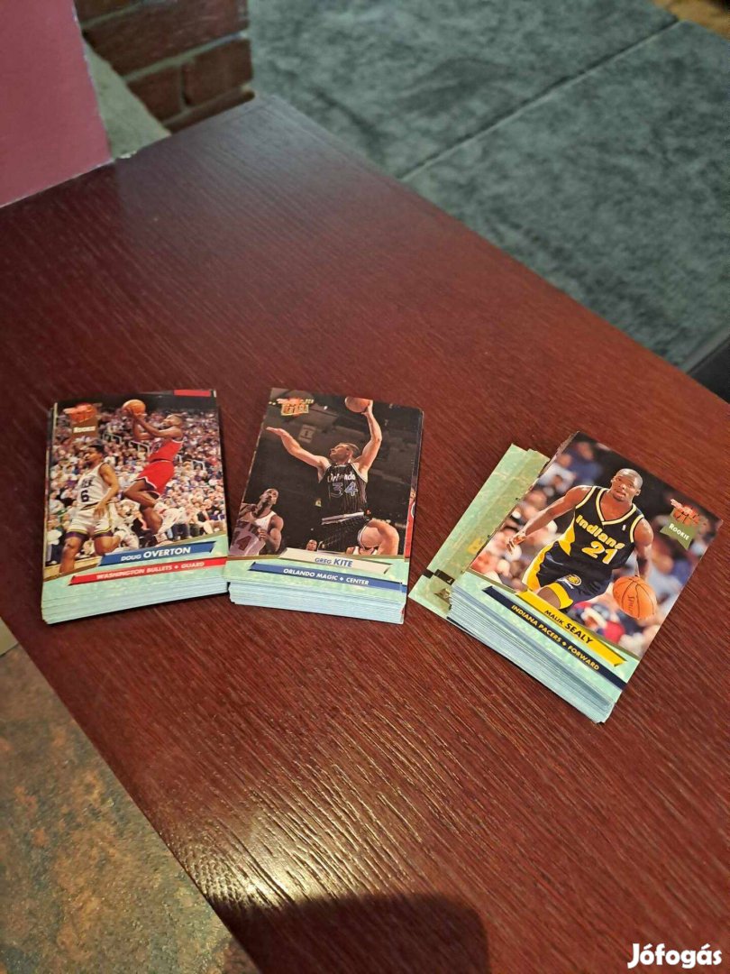 NBA Kosaras kártya Fleer Ultra 92-93 sorozat 146db egyben