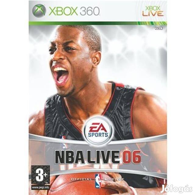 NBA Live 06 eredeti Xbox 360 játék