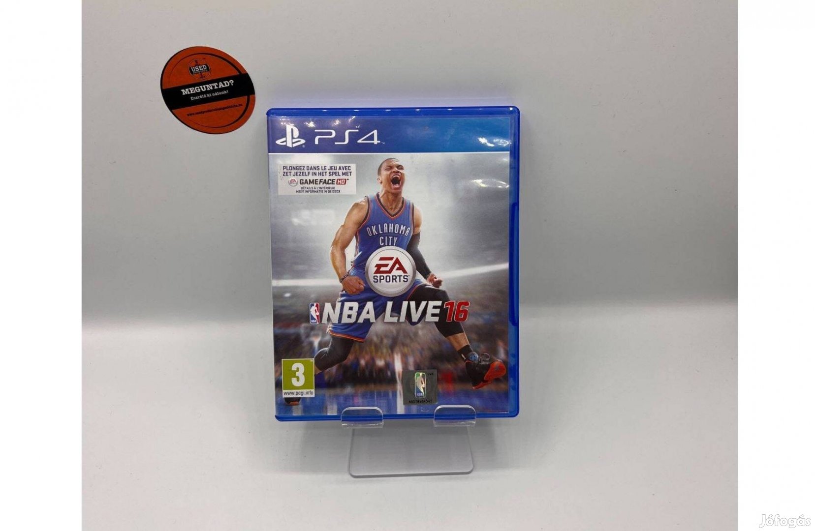 NBA Live 16 - PS4 játék, használt