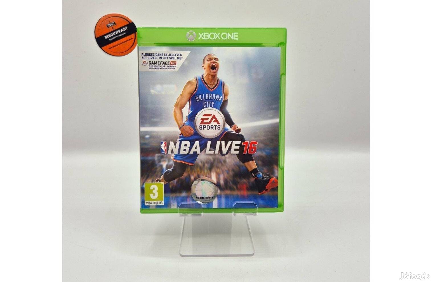 NBA Live 16 - Xbox One játék, használt