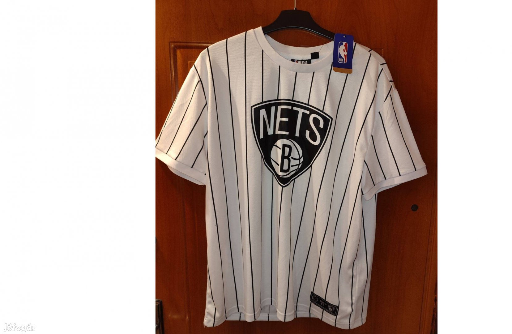 NBA Nets Brooklyn New York új, címkés póló (L-es)