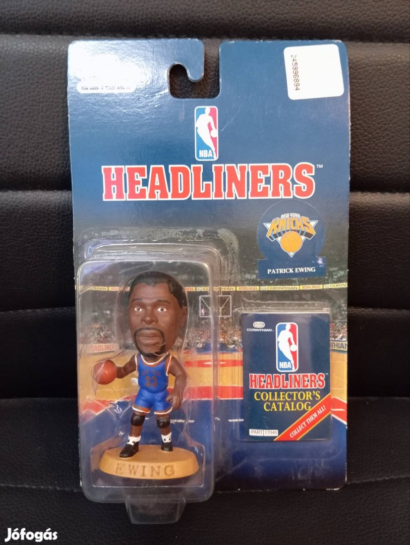 NBA figura Patrick Ewing kosaras figura,új