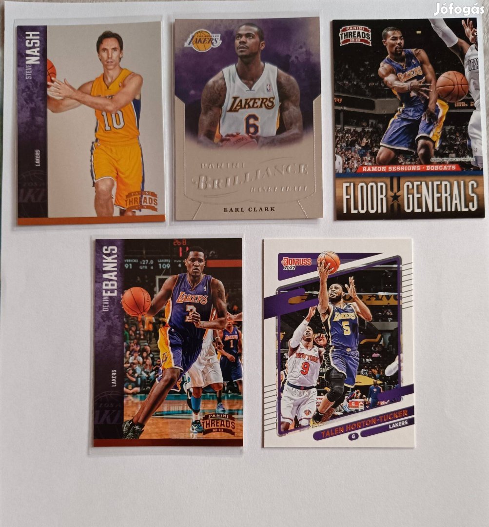 NBA kosaras kártya - 5 db