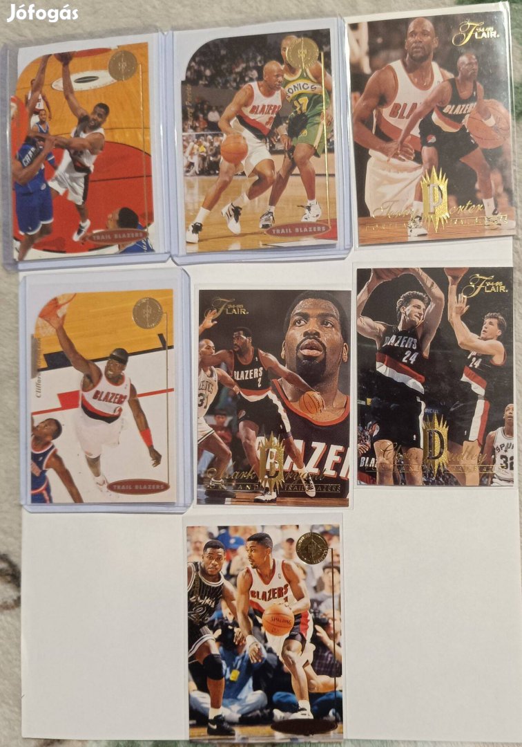 NBA kosaras kártya - 7 db