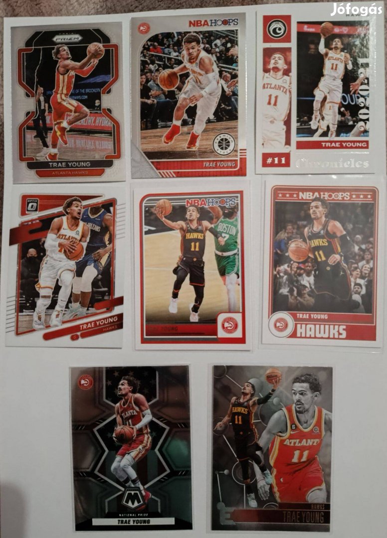 NBA kosaras kártya - 8 db