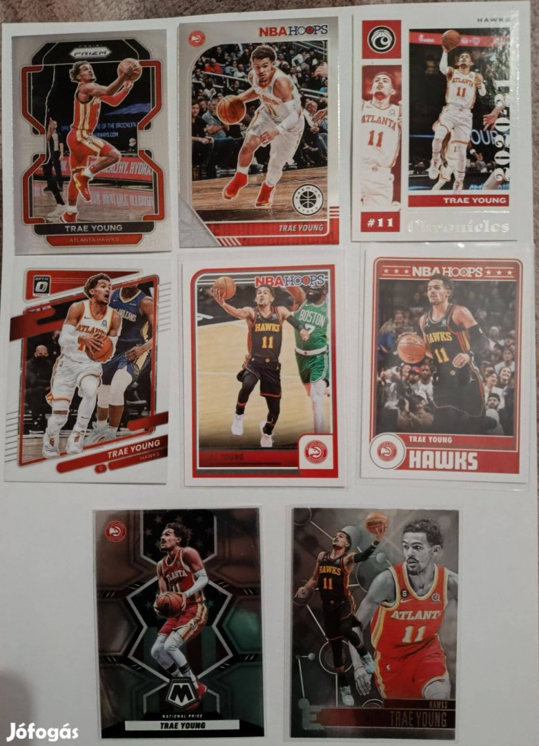 NBA kosaras kártya - 8db