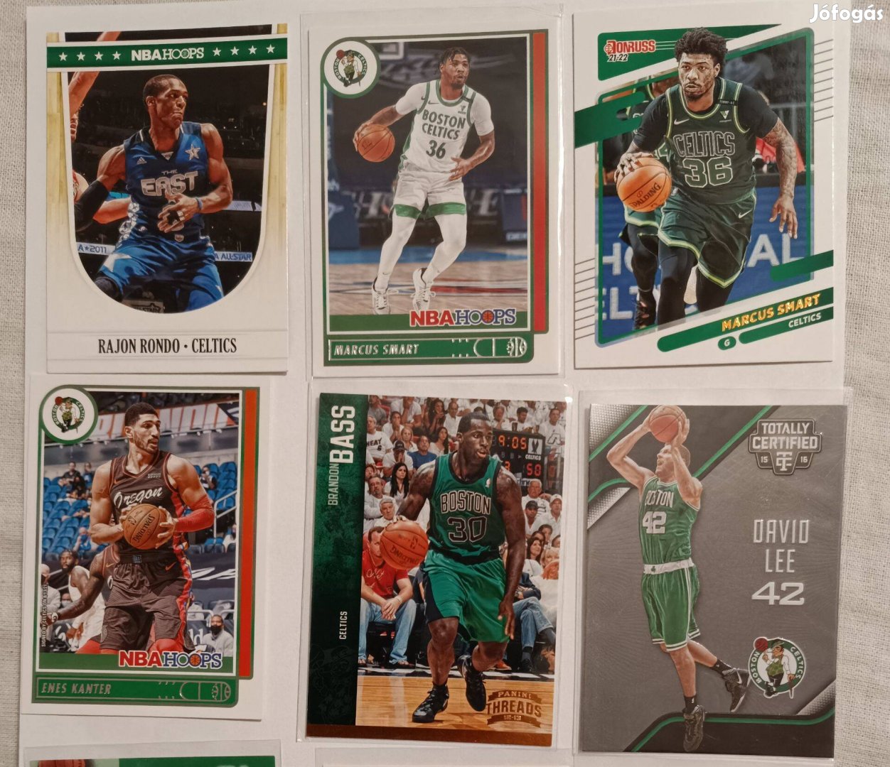 NBA kosaras kártya - Boston Celtics 6db