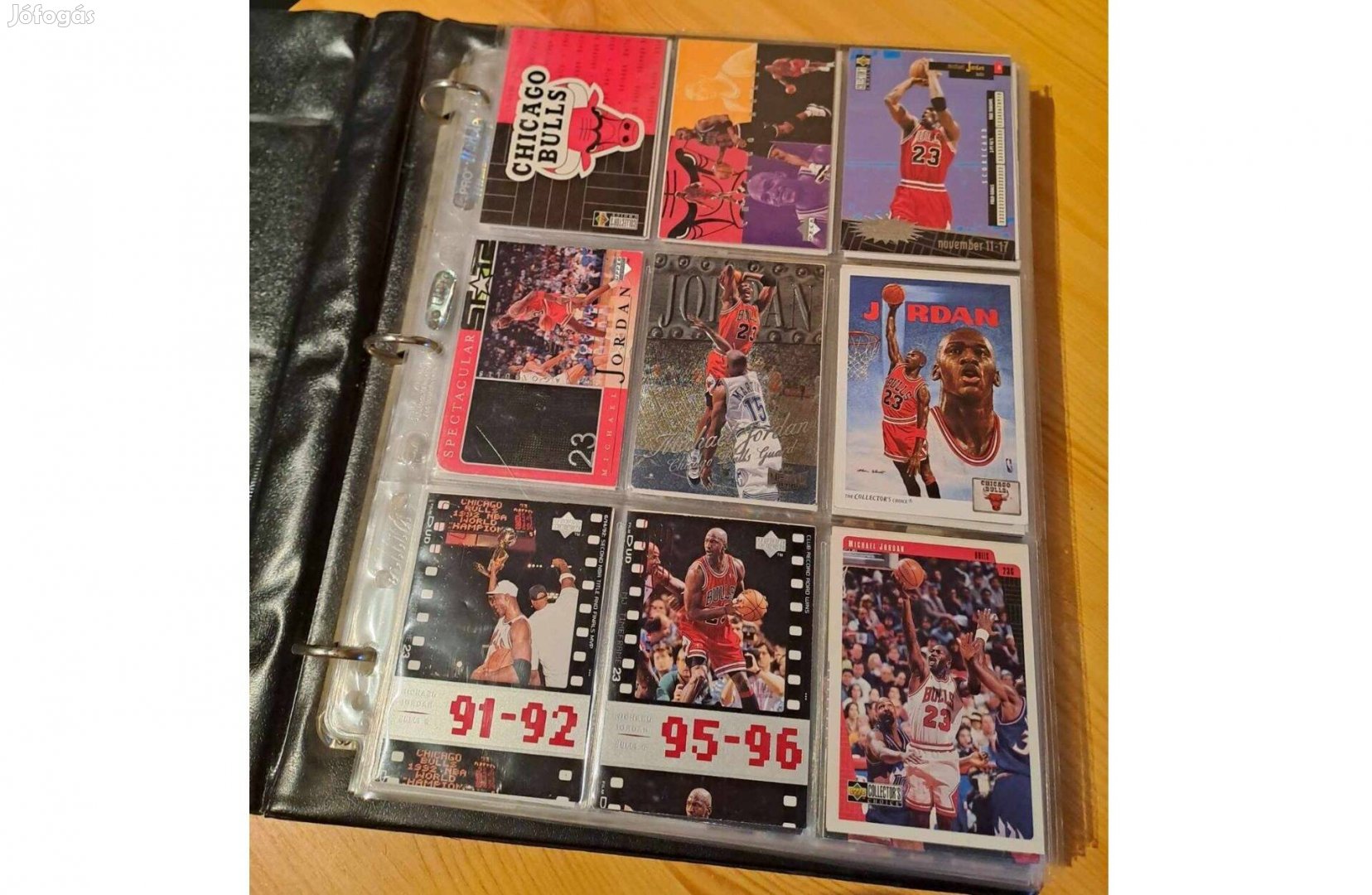 NBA retro kosaras kártya gyűjtemény 324db