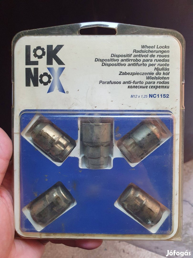 NC1152 M12x1,25, 32,5mm kúpos Locnox kerékőr anya eladó