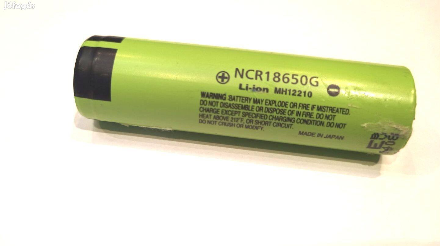 NCR18650G Panasonic 18650 litium akku 3500mAh