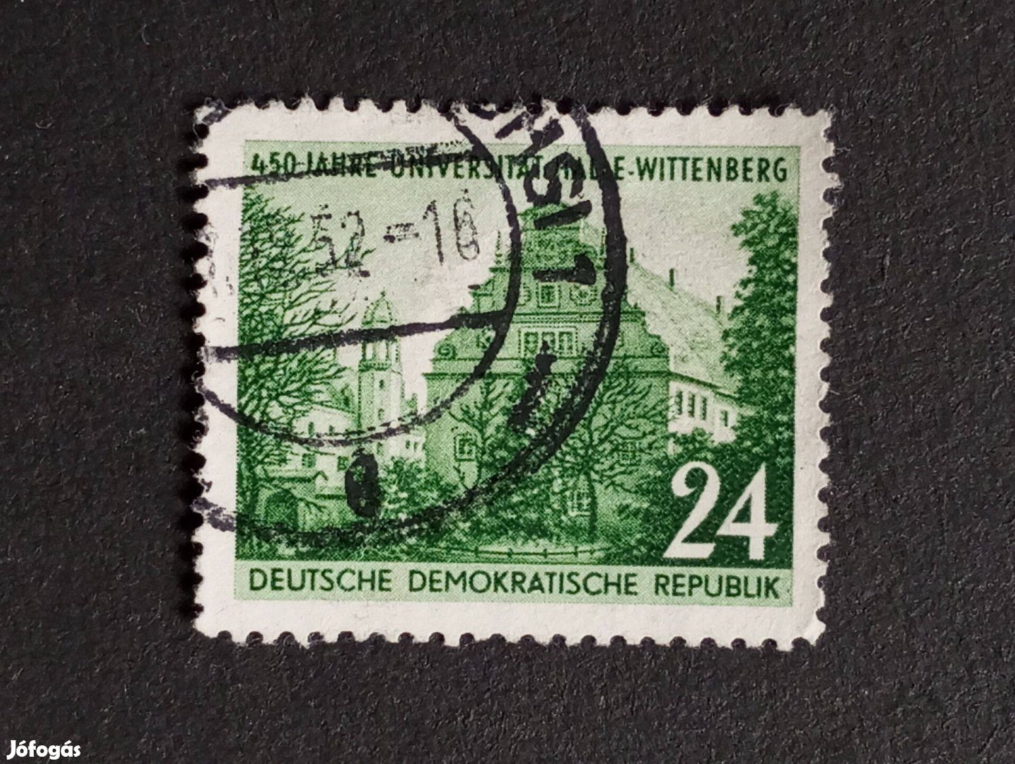 NDK DDR 1952 A Halle Egyetem 450. évfordulója bélyeg Mi.318XII