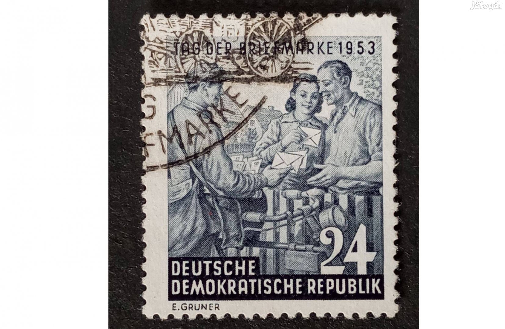 NDK DDR 1953 A bélyegek napja bélyeg