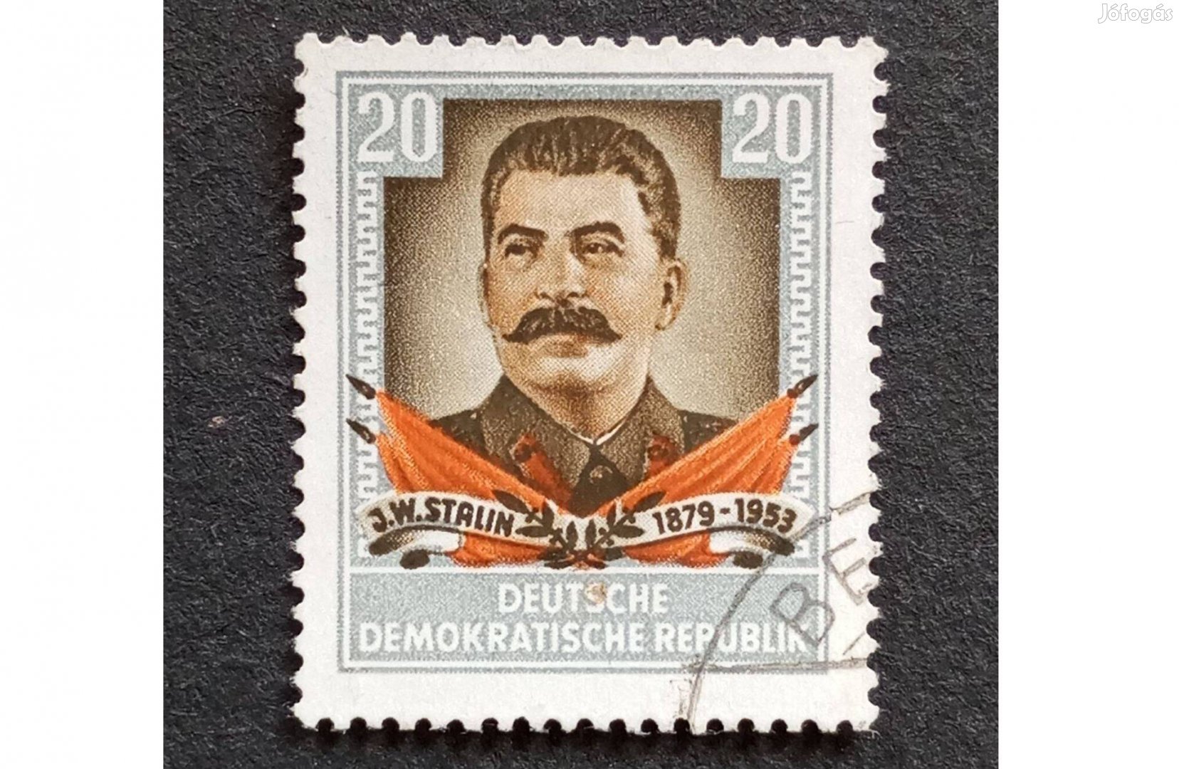 NDK DDR 1954 Sztálin emlékművében bélyeg Mi.425