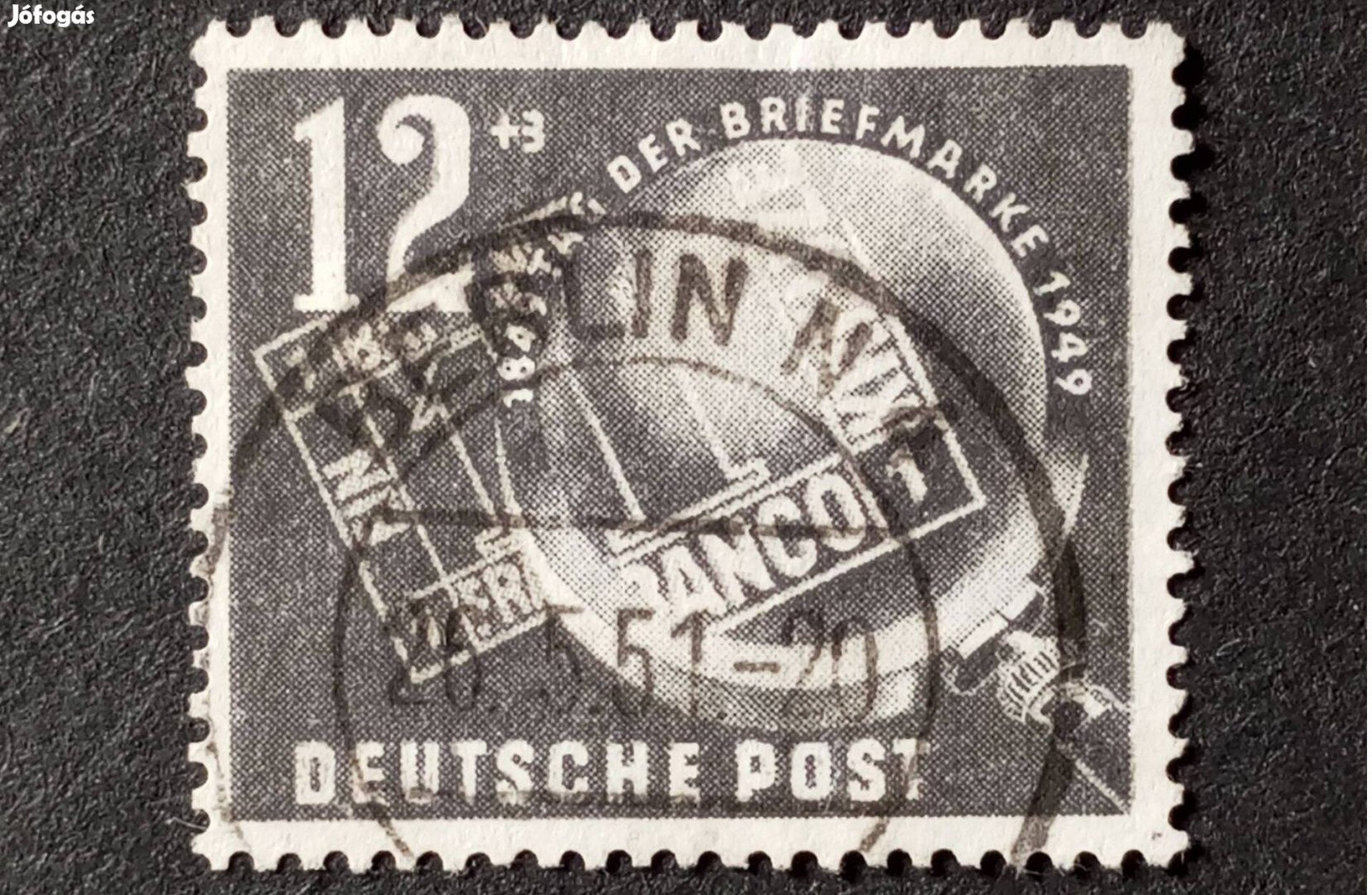 NDK DDR bélyeg 1949 Bélyegnap