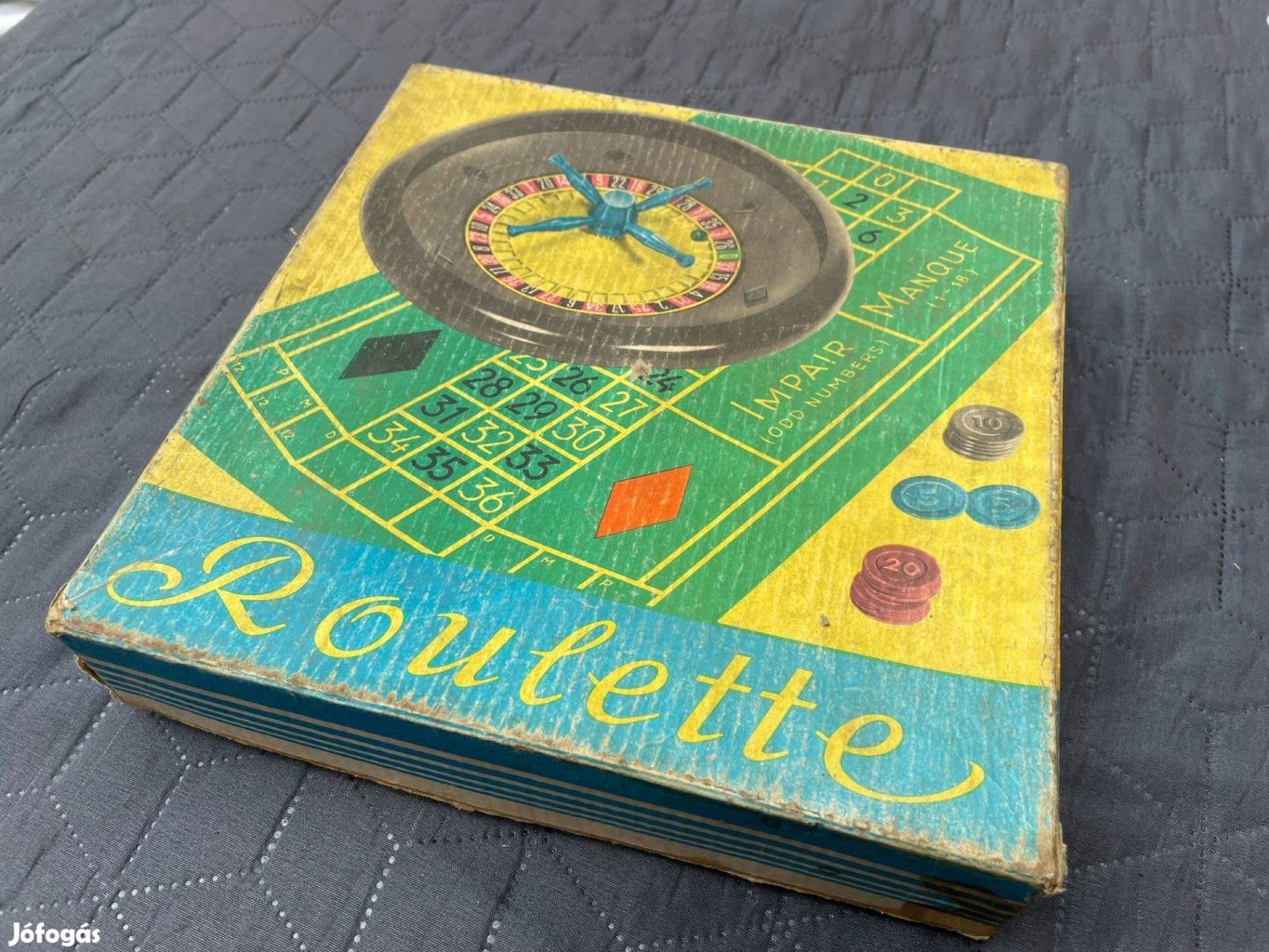 NDK gyártmányú roulette játék retro darab