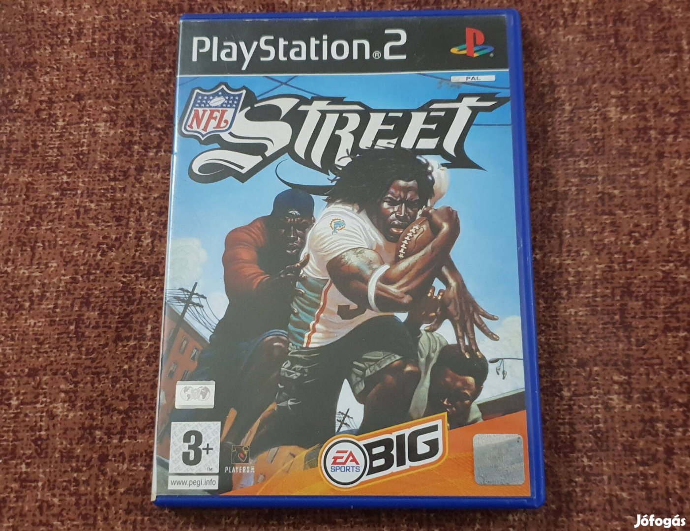 NFL Street Playstation 2 eredeti lemez ( 3000 Ft )