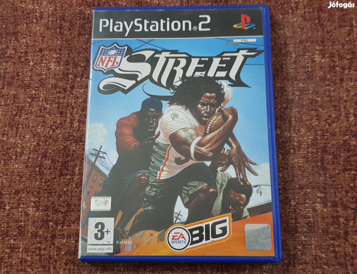 NFL Street Playstation 2 eredeti lemez ( 3000 Ft )