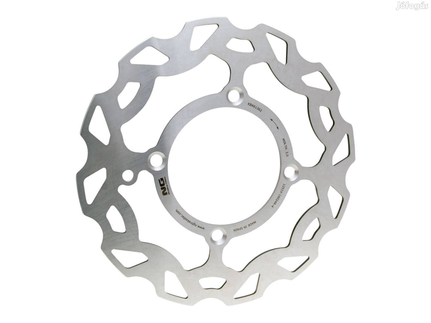 NG Brake Wavy hullámos féktárcsa - Beta 50 RR Enduro, Motard (2012-) (