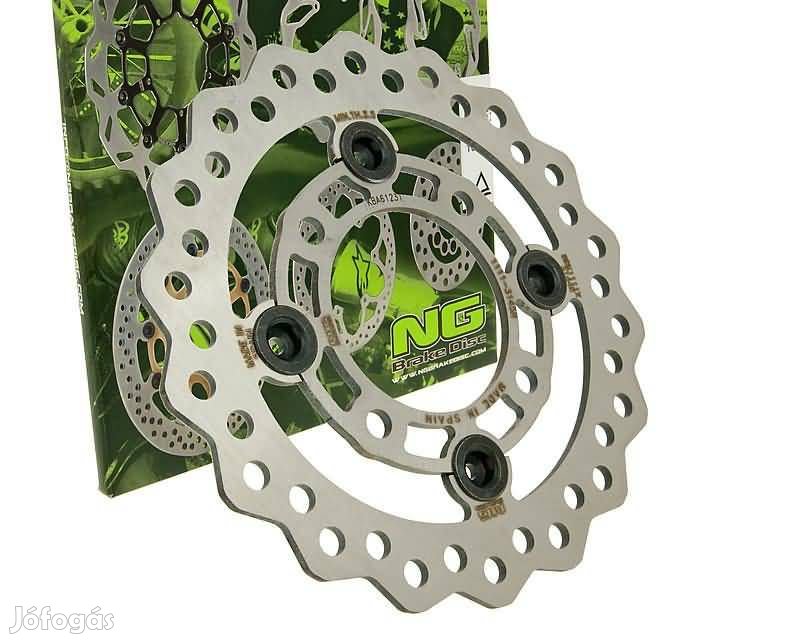 NG Brake Wavy hullámos úszó féktárcsa - KTM Quad ATV 450 505 525 SX XC