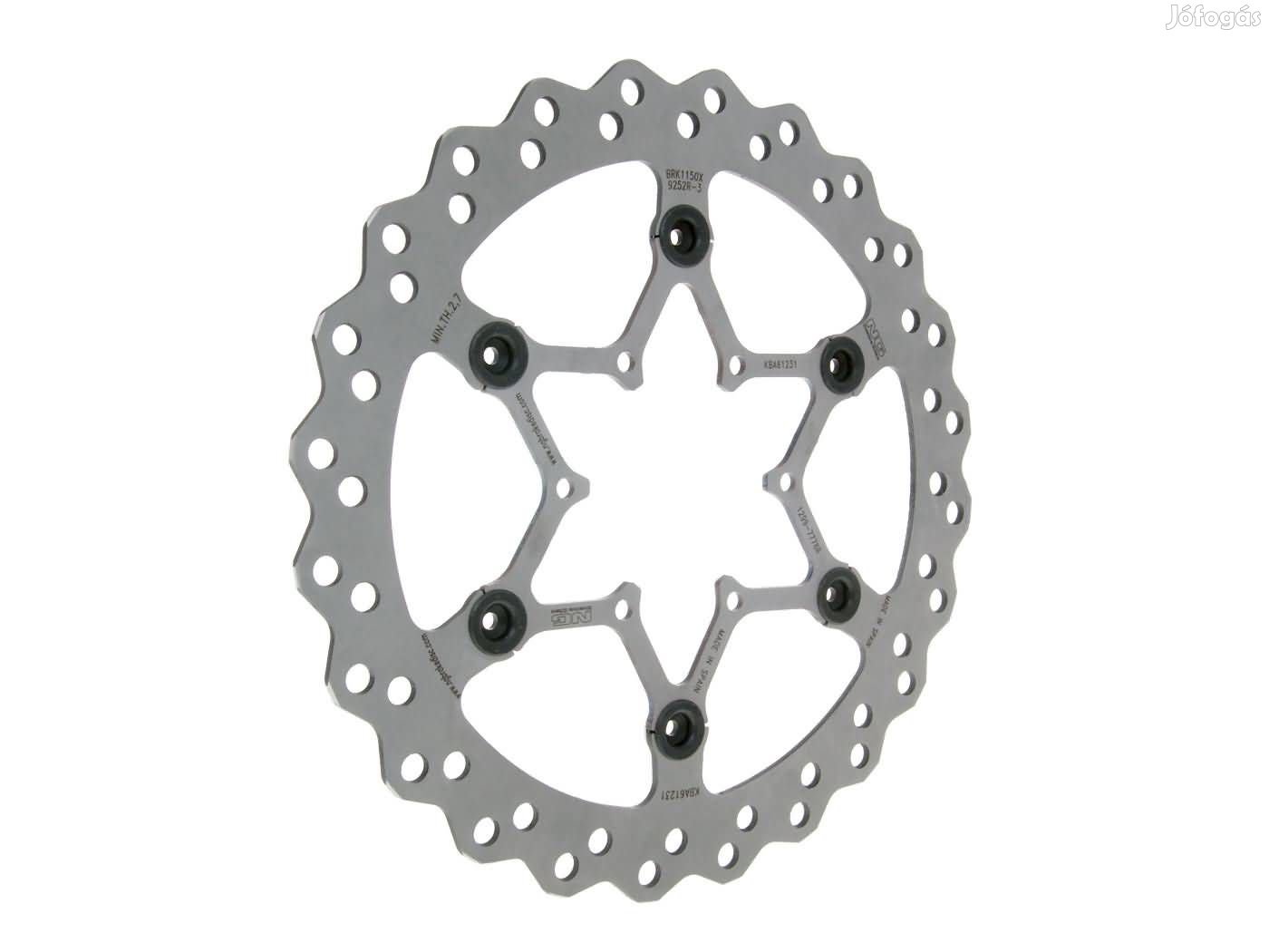 NG Brake Wavy hullámos úszó féktárcsa - TM Racing 125, 144, 250, 300,