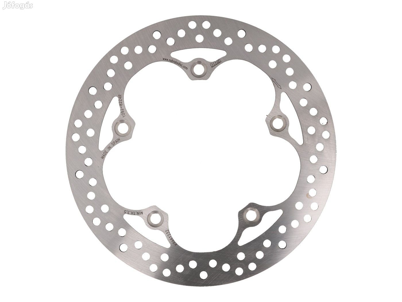 NG Brake féktárcsa - Honda CB F 250, CBR 125 R, CBX 250 Twister (első)