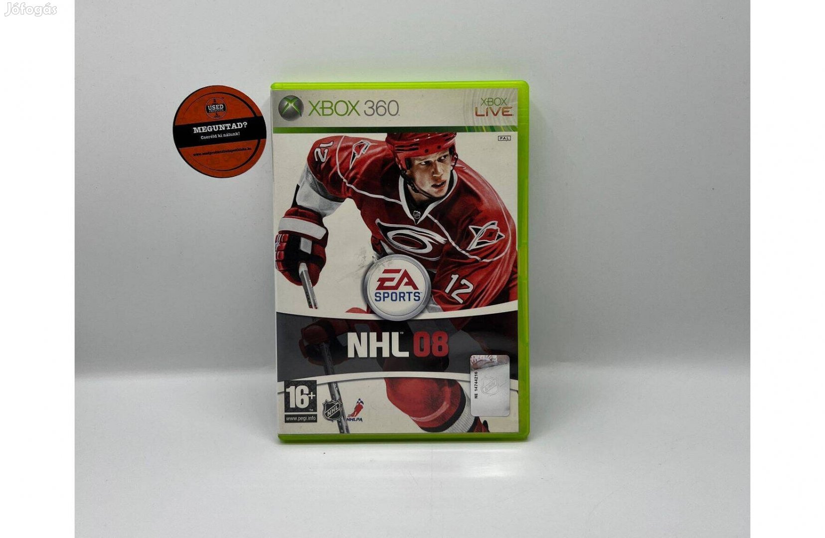 NHL 08 - Xbox 360 játék, használt