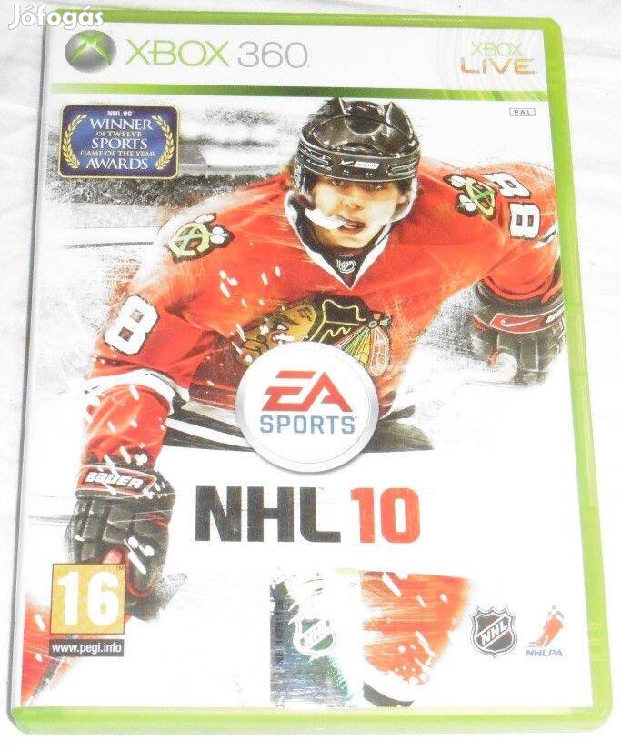 NHL 10. (Jégkorong) Gyári Xbox 360 Játék akár féláron