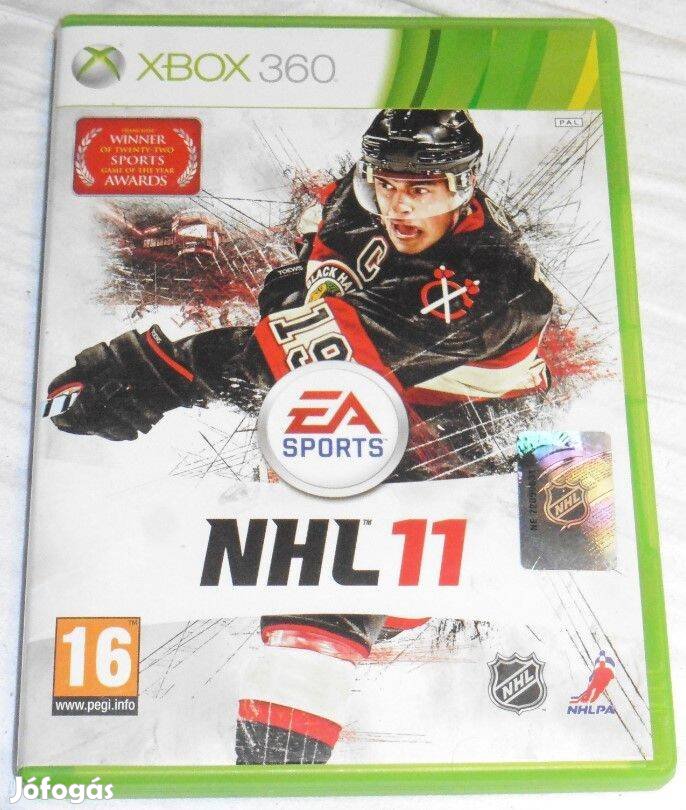 NHL 11. (Jégkorong) Gyári Xbox 360 Játék akár féláron