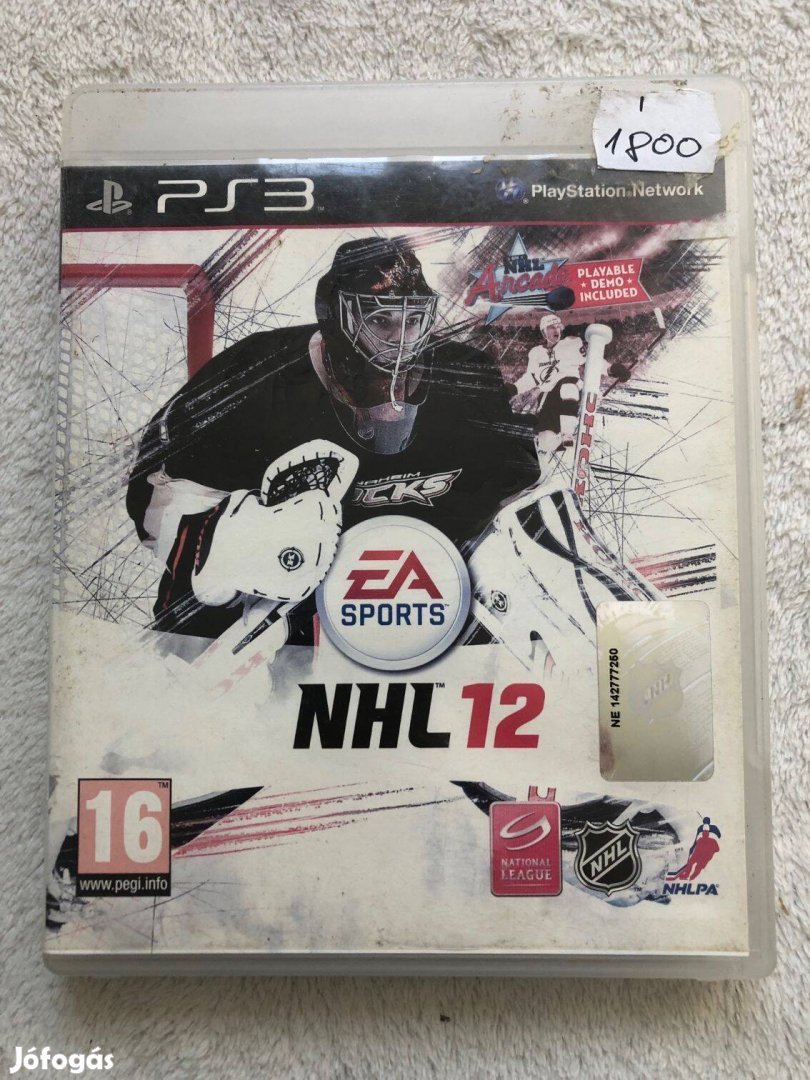 NHL 12 Ps3 Playstation 3 játék