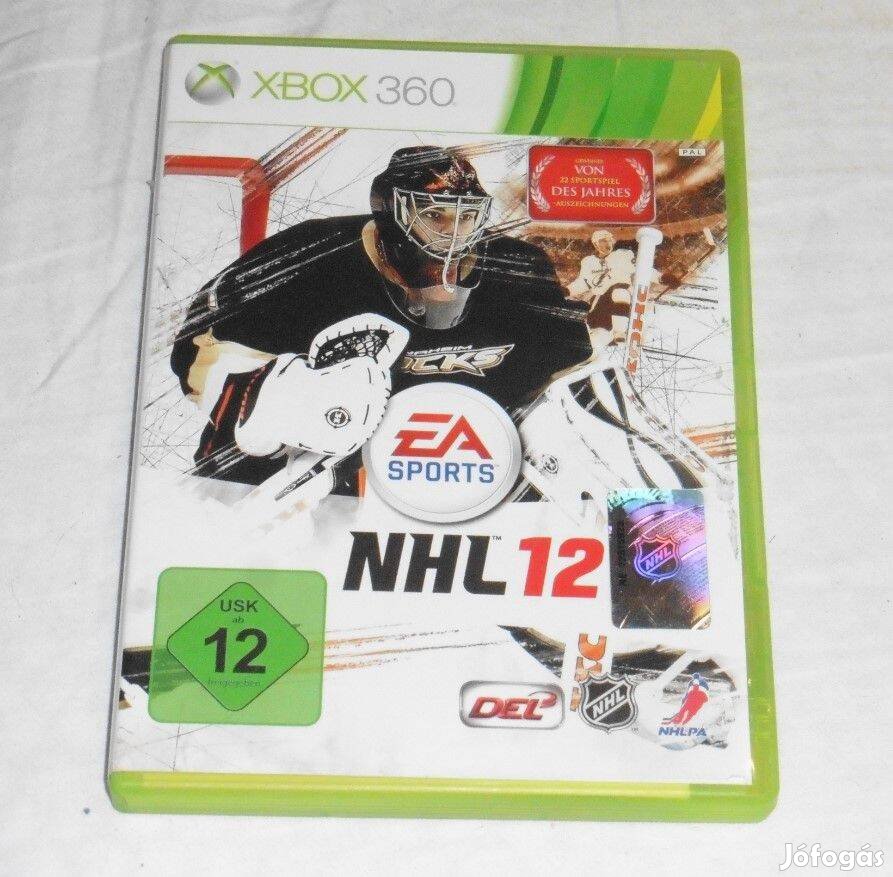 NHL 12. (Jégkorong) Gyári Xbox 360 Játék akár féláron