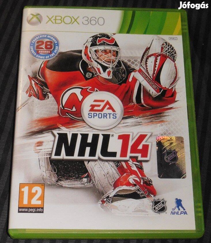 NHL 14. (Jégkorong) Gyári Xbox 360 Játék akár féláron