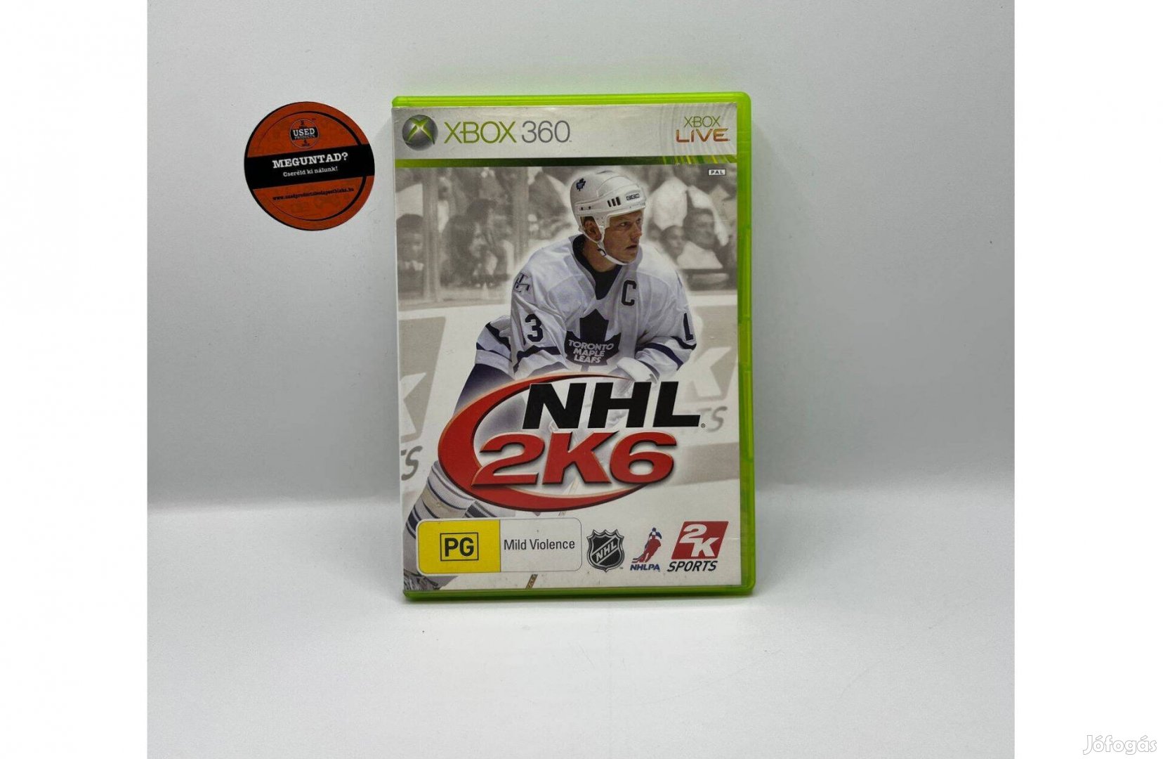 NHL 2K6 - Xbox 360 játék, használt