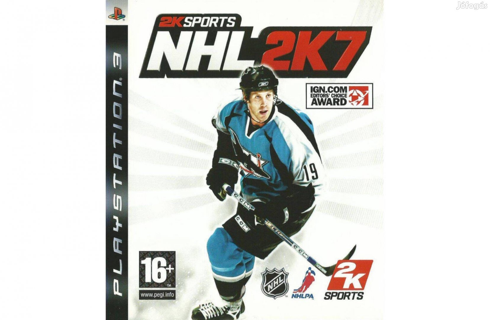 NHL 2K7 - PS3 játék, használt